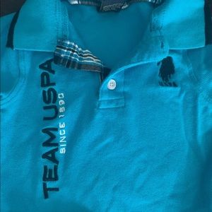 2t polo shirt/Calvin Klein shorts